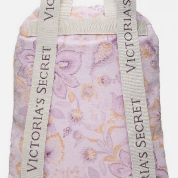 Victoria\'s Secret Lavender Floral 2 in 1 Towel Backpack - Convertible Style Victoria main image 2